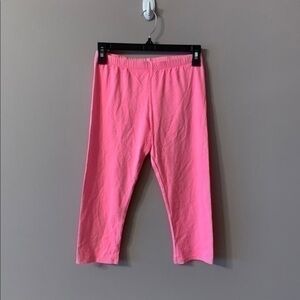 Kids hot pink leggings 14 SO
